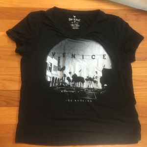 American Eagle soft&sexy Black California T-shirt